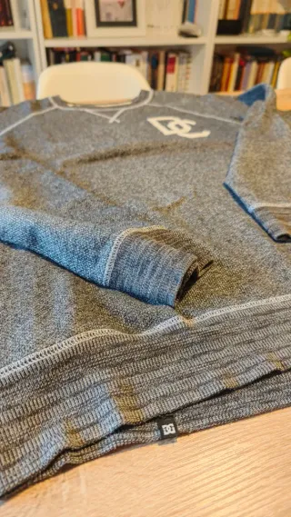 Jersey DC Shoes gris talla M