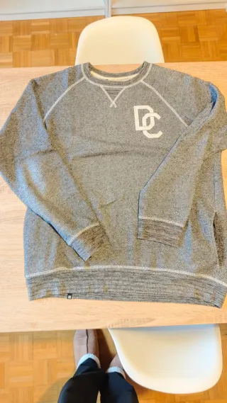 Jersey DC Shoes gris talla M