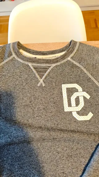 Jersey DC Shoes gris talla M