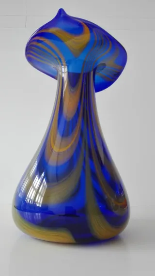 Vaso floreale design Murano