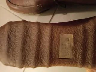 Scarpe vintage vera pelle n.38