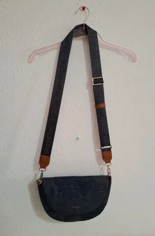 Bolso Desigual azul y gris