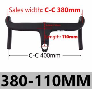 Manillar Integrado Carbono KOCEVLO 380-110mm