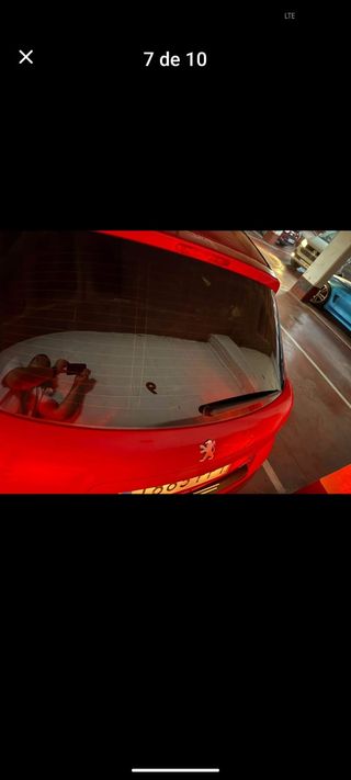 Peugeot 207 2007 Color rojo