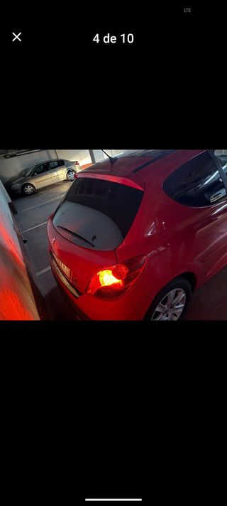 Peugeot 207 2007 Color rojo