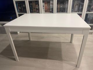 Mesa Ikea EKEDALEN Blanca Extensible