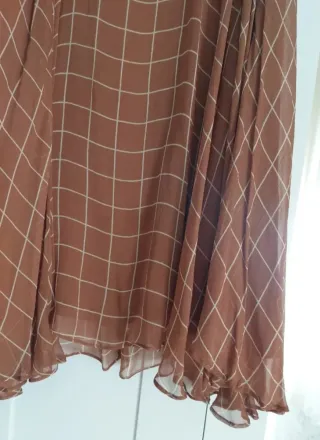 Falda cuadros  Massimo Dutti