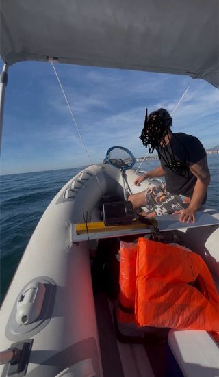 Semirrígida Zodiac con motor Evinrude 15