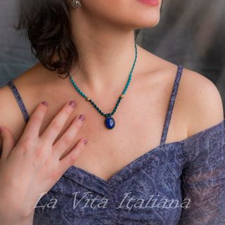 Oferta de Navidad – Collar artesanal con colgante