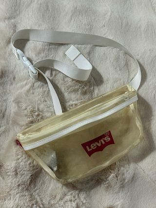 Riñonera Transparente Levi's Beige