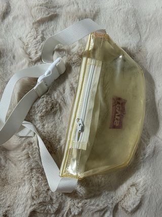 Riñonera Transparente Levi's Beige