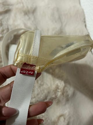 Riñonera Transparente Levi's Beige