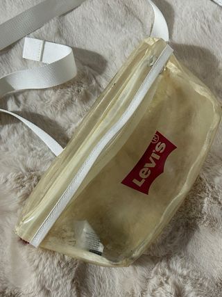 Riñonera Transparente Levi's Beige