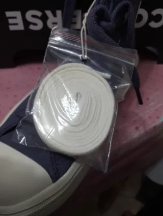 Converse Pelle Blu Tg 36