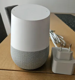 Altavoz Inteligente Google Home Gris/Blanco