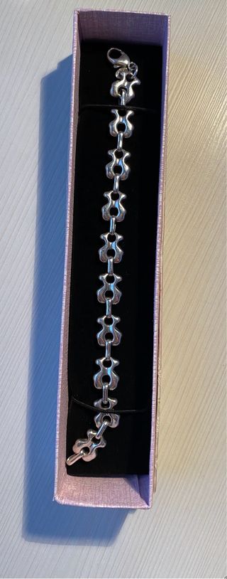 Pulsera cruise de plata TOUS