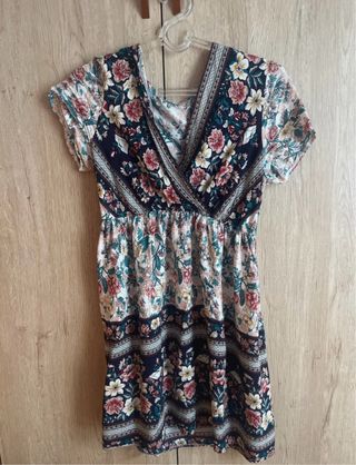 Vestido estampado floral