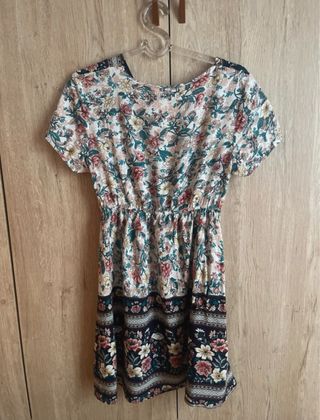 Vestido estampado floral