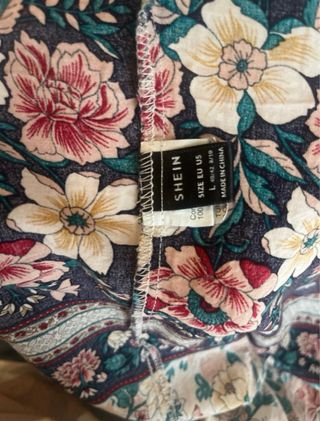 Vestido estampado floral