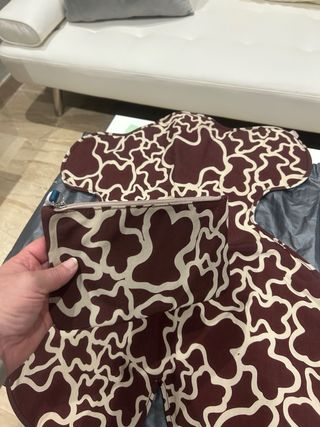 Bolso Tous estampado marrón