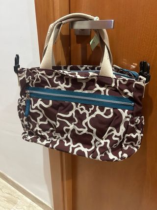 Bolso Tous estampado marrón