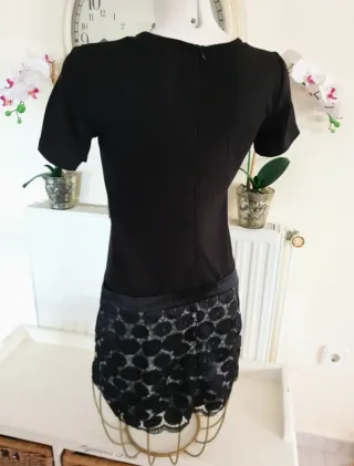 Vestido Derhy Negro Talla 36