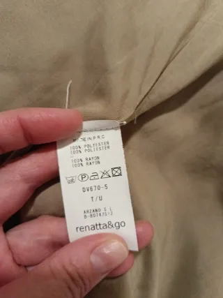 Chaleco pelo mujer beige talla única