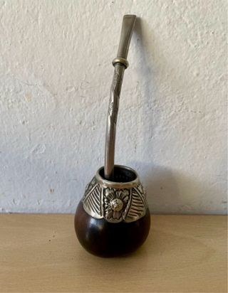 Mate y Bombilla de Calabaza