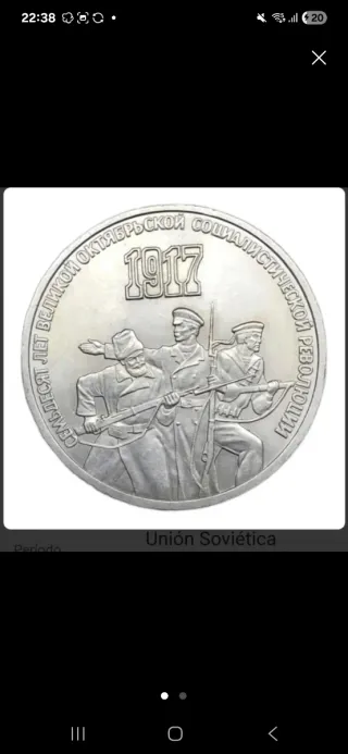 Lote de 2 monedas para ricard