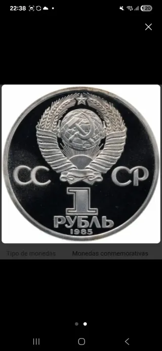 Lote de 2 monedas para ricard