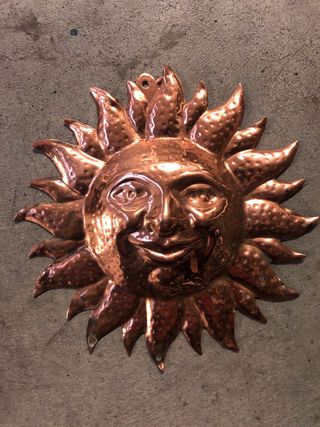 Rame Cobre 3 oggetti antichi, tre Formine Vintage.