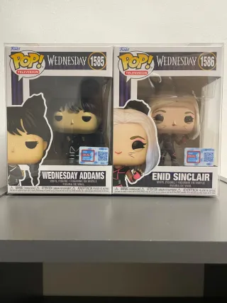 Funko Pop - Wednesday - Wednesday #1585 e Enid Sin