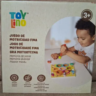 Juego de motricidad fina panal abejas