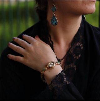 Oferta de Navidad, Reloj joya para mujer yelegante