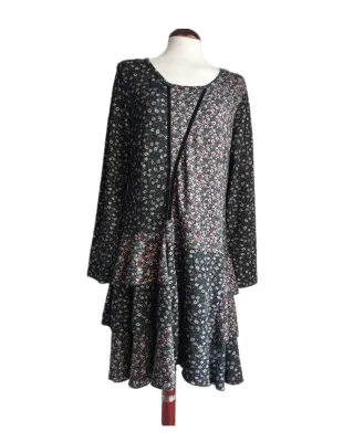 Vestido estampado floral talla XL