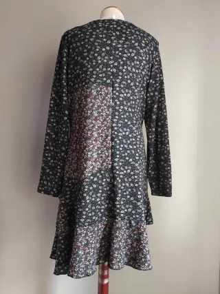 Vestido estampado floral talla XL