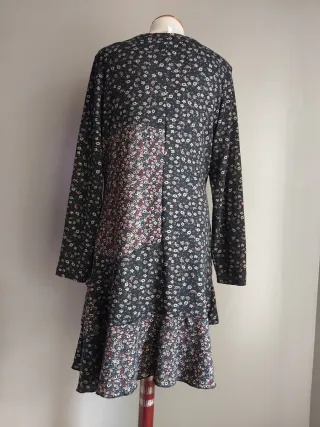 Vestido estampado floral talla XL