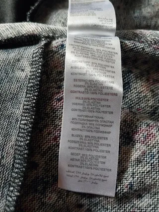 Vestido estampado floral talla XL