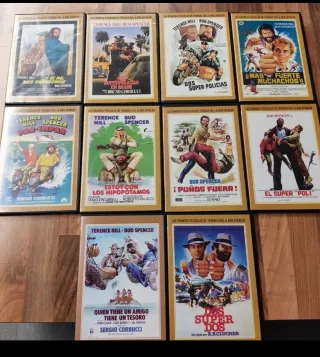Lote 10 Películas DVD Bud Spencer y Terence Hill