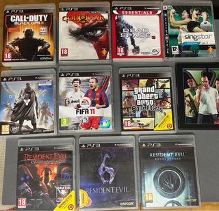 Lote 9 Giochi PS3: Call of Duty, God of War, GTA..