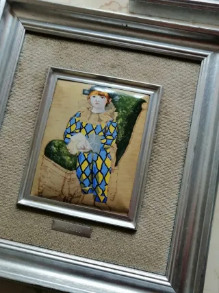 Colección 5 Cuadros Esmaltados Picasso