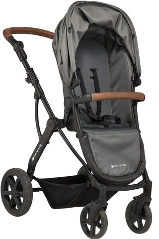 Carrito bebé 3 en 1 gris