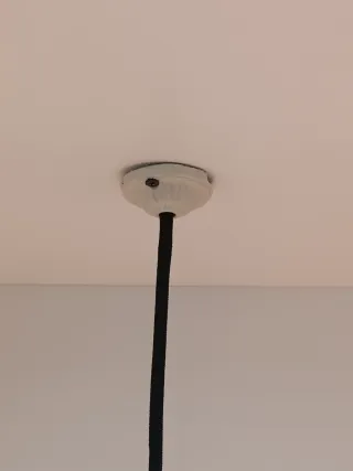 Lámpara Techo Industrial Egsa Negra Esmaltada