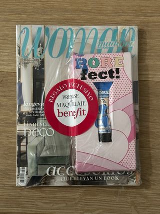 Revista Woman con nuestra Benefit