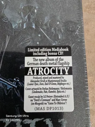 CD Atrocity - Okkult II Mediabook c/ Bonus CD