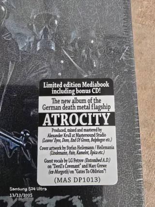 CD Atrocity - Okkult II Mediabook c/ Bonus CD