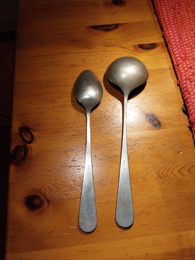 Cucharónes de alpaca