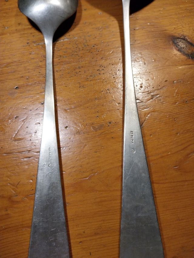 Cucharónes de alpaca