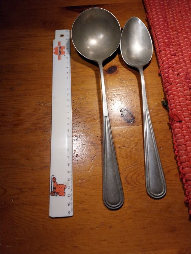 Cucharónes de alpaca