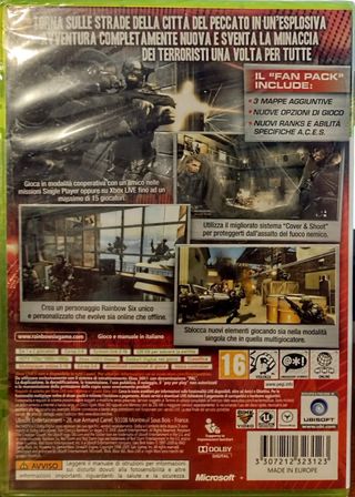 Rainbow Six Vegas 2 Xbox 360 Sigillato ITA